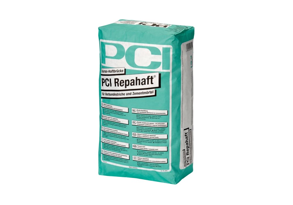 PCI Repahaft mostek sczepny do zapraw, jastrychów i zapraw cementowych, zaprawa kontaktowa (25 kg)