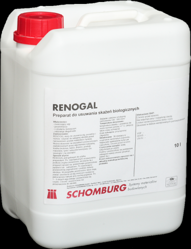 Preparat do likwidacji skażeń biologicznych podłoży SCHOMBURG RENOGAL