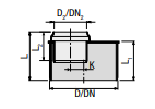 Redukcja niecentryczna Valsir PP3 HTR D160/D125 model B 