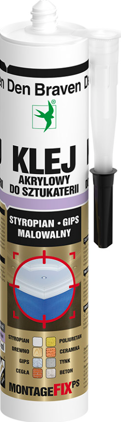 Klej do płyt styropianowych Bostik Montagefix -ST Gun 750 ml 