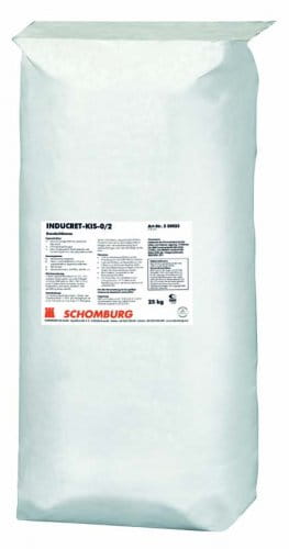 Zaprawa uszczelniająca do zabezpieczeń i uszczelnień w kanałach i oczyszczalniach ścieków SCHOMBURG INDUCRET-KIS-0/2 25 kg
