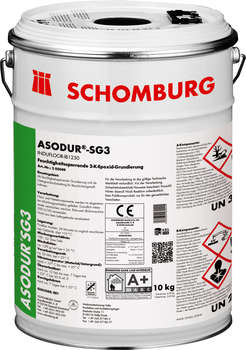 Żywica epoksydowa do gruntowania podłoży wilgotnych SCHOMBURG ASODUR-SG3 (INDUFLOOR-IB 1250)