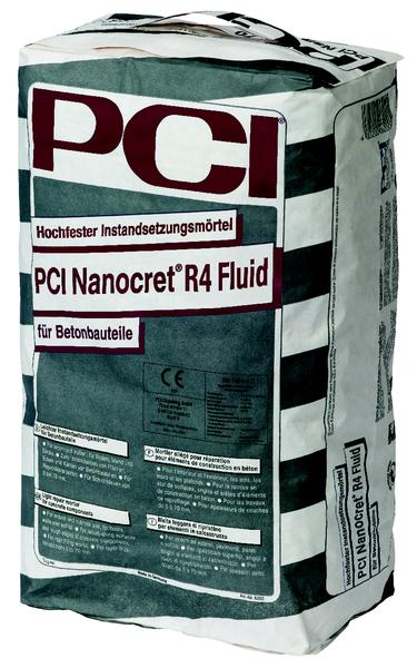 PCI Nanocret R4 Fluid płynna konstrukcyjna zaprawa naprawcza do żelbetu o bardzo wysokiej wytrzymałości (25kg)