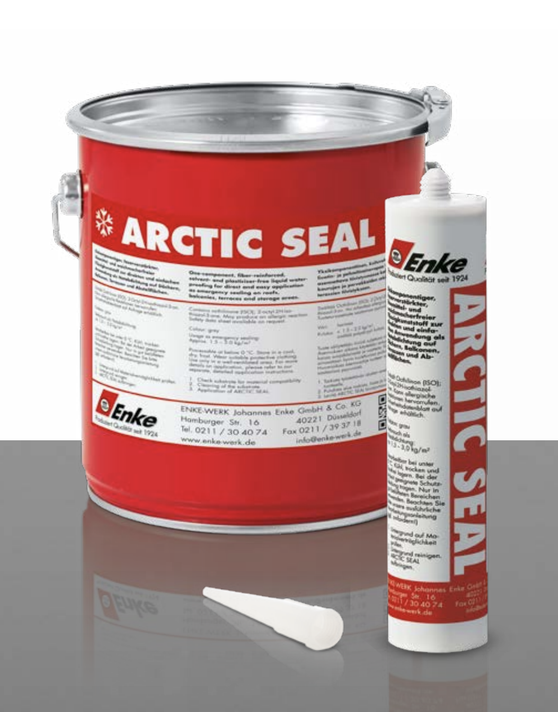Jednoskładnikowa płynna membrana do napraw awaryjnych Enke Arctic Seal 3,5kg