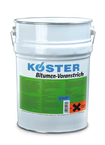 Bitumiczny preparat gruntujący z rozpuszczalnikami KOESTER Bitumenvoranstrich (10l)