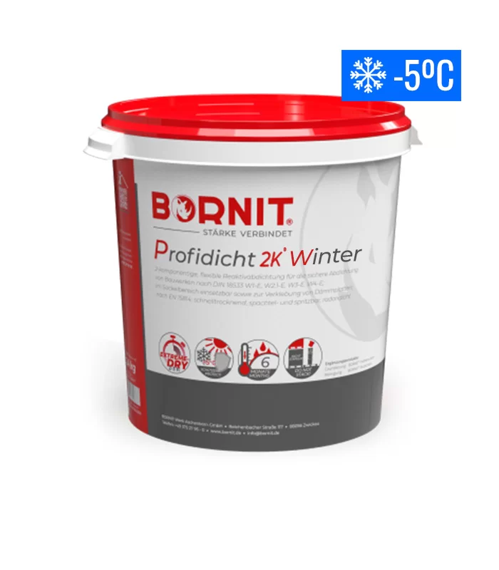 Dwuskładnikowa powłoka bitumiczna Bornit Profidicht 2K Winter 32l