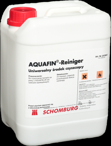 Wysoce skuteczny, uniwersalny środek czyszczący SCHOMBURG AQUAFIN-REINIGER 10 L