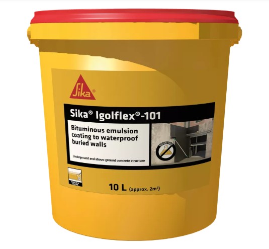 Jednoskładnikowa izolacja bitumiczna modyfikowana polimerami 32l Igolflex-101 Sika