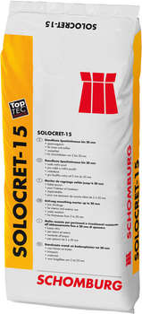 Uniwersalna zaprawa do szpachlowania ścian i posadzek w zakresie grubości od 2 do 15 mm SCHOMBURG SOLOCRET-15 25 kg